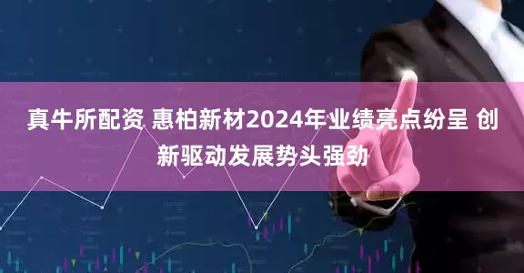 真牛所配资 惠柏新材2024年业绩亮点纷呈 创新驱动发展势头强劲