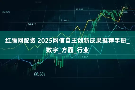 红腾网配资 2025网信自主创新成果推荐手册_数字_方面_行业